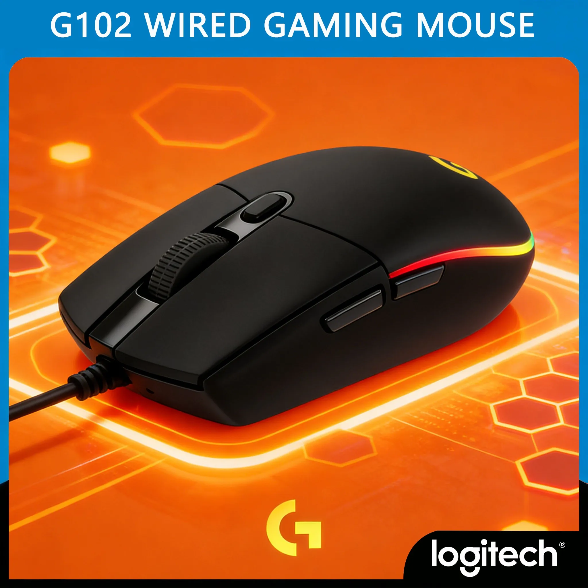 Logitech G102: Play in Comfort, Win in Style