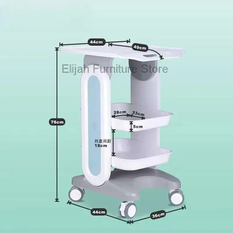 Salon Cart Beauty Salon Trolley Rolling Cart Stand Tray Mobile Cart Stand Tray Carrello Attrezzi Officina Beauty Salon Trolley
Salon Cart Beauty Salon Trolley Rolling Cart Stand Tray Mobile Cart Stand Tray Carrello Attrezzi Officina Beauty Salon Trolley