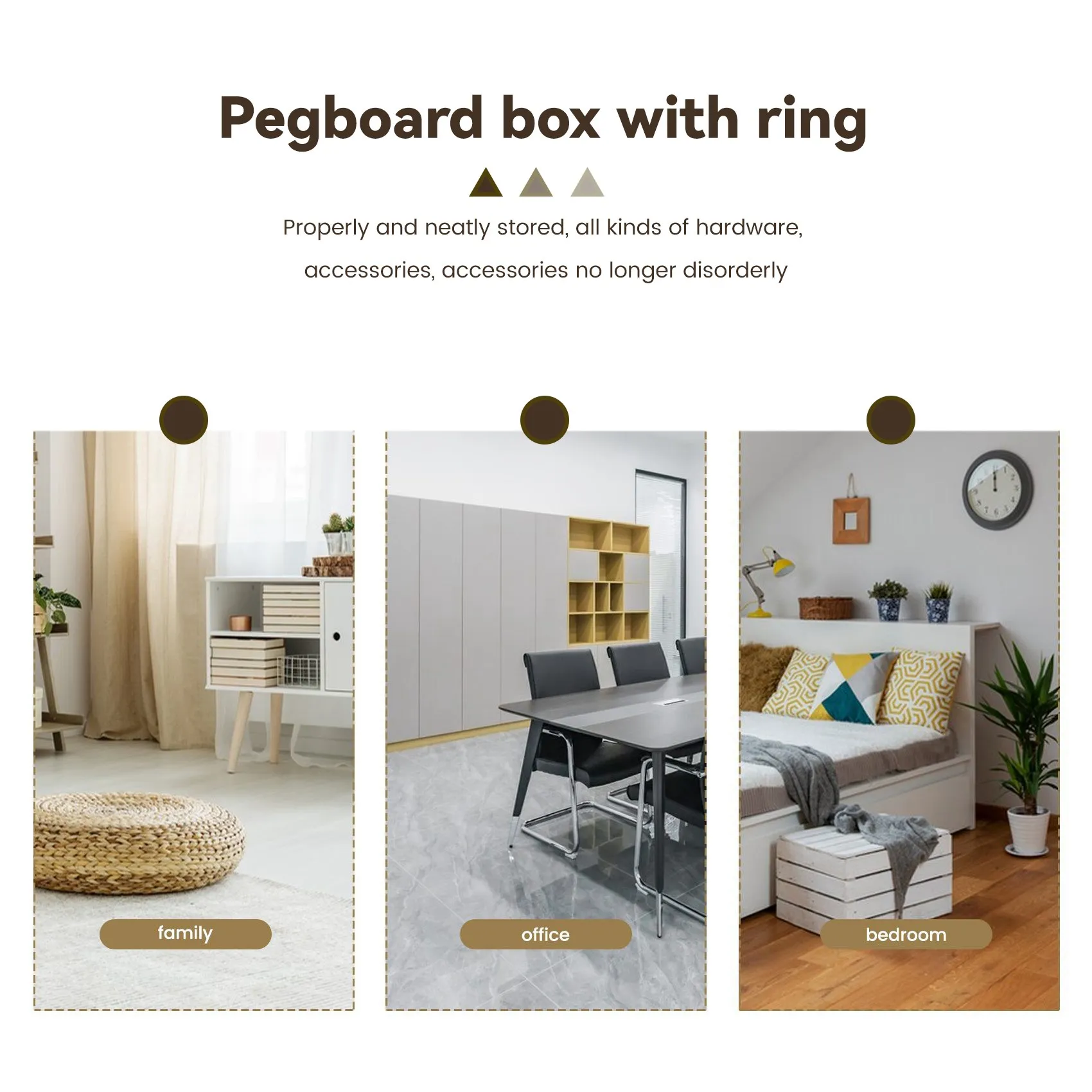 ABAZJ 6 Sets Pegboard Bins with Rings Style Pegboard Hooks with Pegboard Cups Pegboard Cup Holder Accessories Transparent
ABAZJ 6 Sets Pegboard Bins with Rings Style Pegboard Hooks with Pegboard Cups Pegboard Cup Holder Accessories Transparent