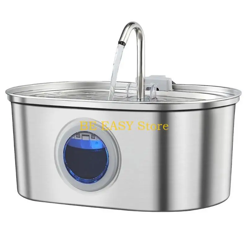 E28F Автоматический диспенсер для воды для домашних кошек Диспенсер для воды объемом 3,2 л с видимым окном
E28F Автоматический диспенсер для воды для домашних кошек Диспенсер для воды объемом 3,2 л с видимым окном