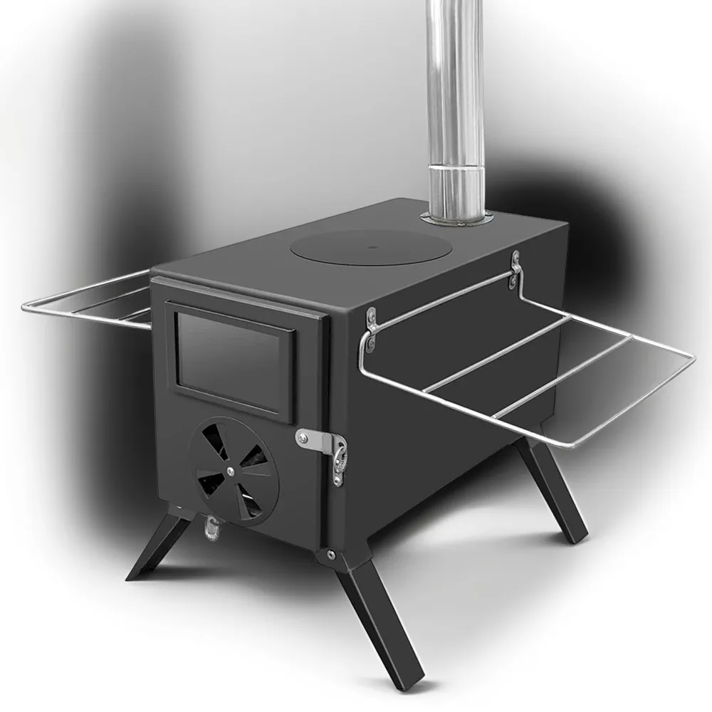 Tomshoo Winter Tent Fire Wood Heater Outdoor Brazier Camping Wood Stove Portable Firewood Burner Furnace w Detachable Chimney
Tomshoo Winter Tent Fire Wood Heater Outdoor Brazier Camping Wood Stove Portable Firewood Burner Furnace w Detachable Chimney