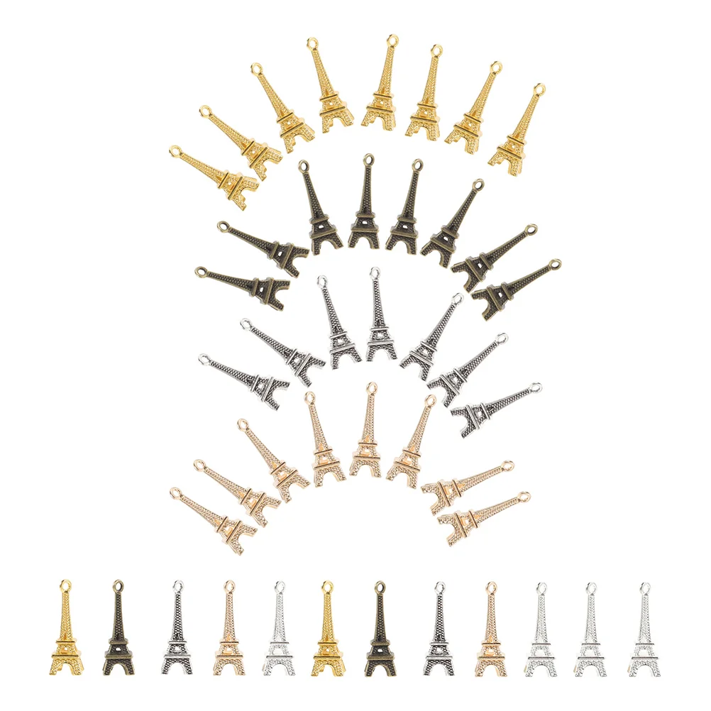 100 Pcs Eiffel Tower Pendant DIY Key Chain Mini Jewelry Accessories Alloy Efile Charm Charms Decor Man Vintage Metal
100 Pcs Eiffel Tower Pendant DIY Key Chain Mini Jewelry Accessories Alloy Efile Charm Charms Decor Man Vintage Metal