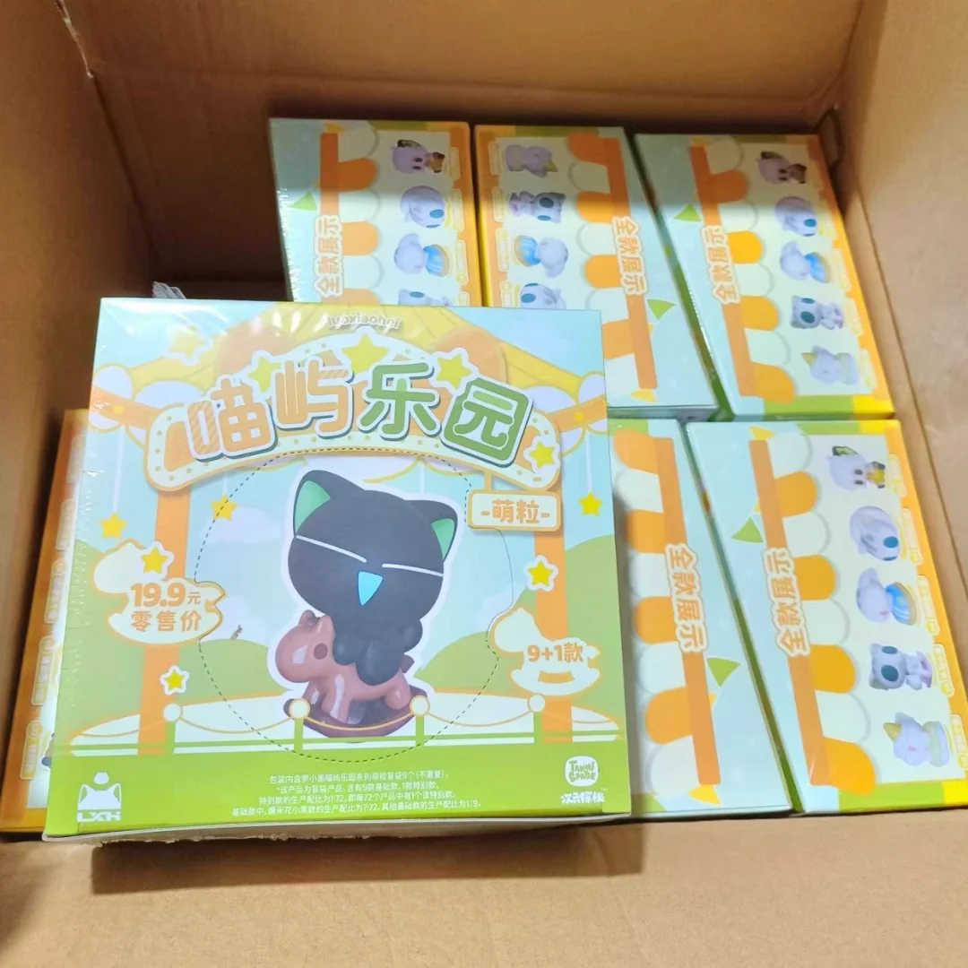 Luoxiaohei Blind Box Blind Bag Miaoyu Paradise Series Cute Mini Cat Figurine Anime Peripheral Desktop Decoration Collectible Toy
Luoxiaohei Blind Box Blind Bag Miaoyu Paradise Series Cute Mini Cat Figurine Anime Peripheral Desktop Decoration Collectible Toy