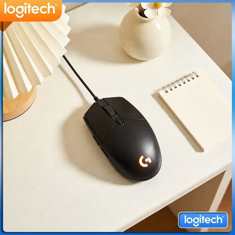 Logitech G102 Gaming Mouse, Adjustable 200-8000 DPI, 1ms Response, 6 Programmable Buttons for Gamers
Logitech G102 Gaming Mouse, Adjustable 200-8000 DPI, 1ms Response, 6 Programmable Buttons for Gamers