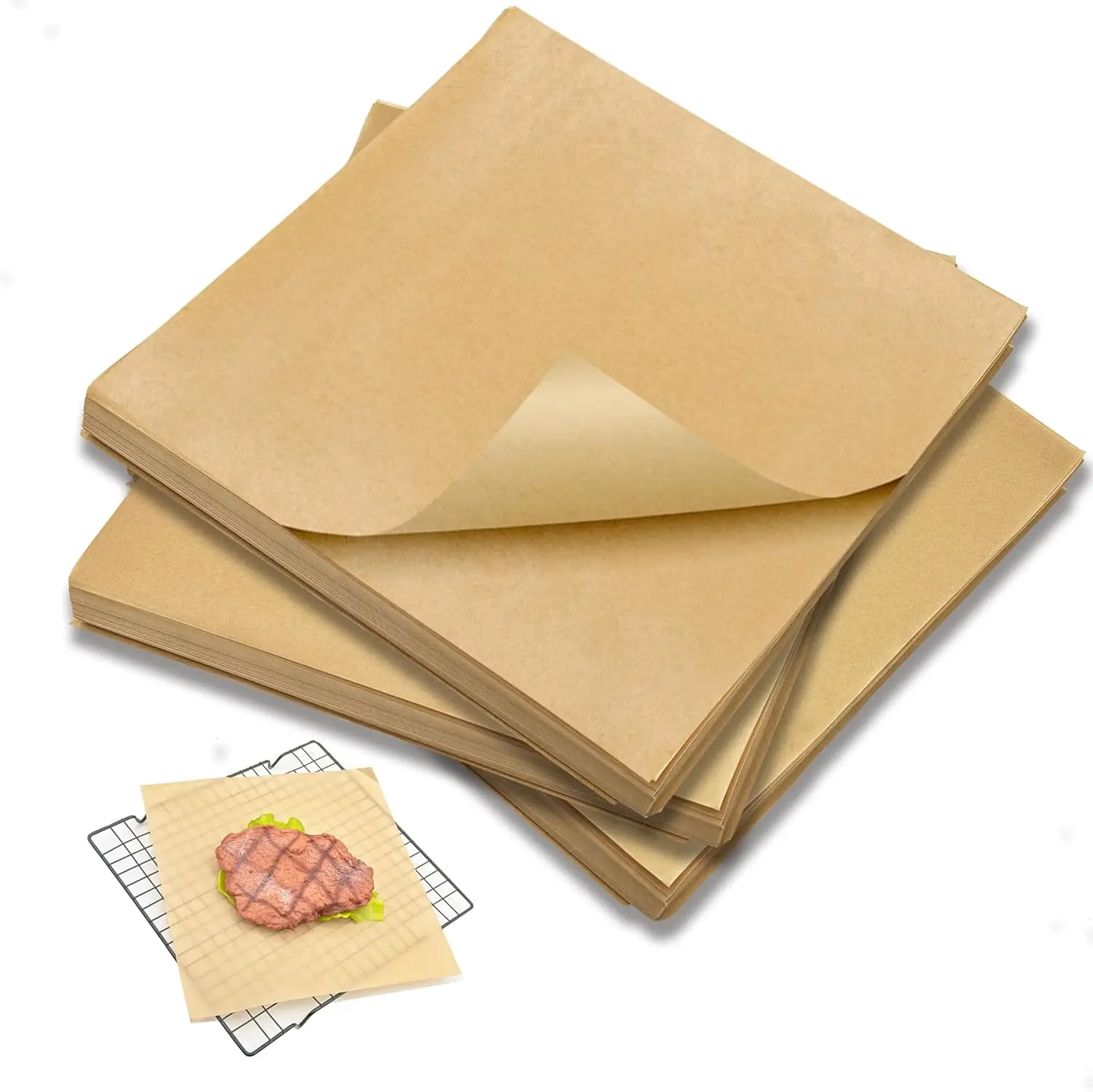 Parchment Paper,500 Pcs Pre-Cut Food Paper Sheets, for Baking, Cooking, Frying, Grilling and Steaming, Food Basket Liners,Suita
Parchment Paper,500 Pcs Pre-Cut Food Paper Sheets, for Baking, Cooking, Frying, Grilling and Steaming, Food Basket Liners,Suita