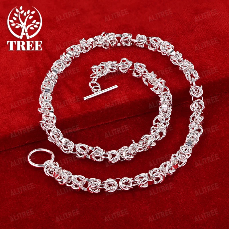 Hot Selling 925 Sterling Silver Keel Chain Necklace For Men Women Fashion Trend Jewelry Anniversary Party Birthday Accessories
Hot Selling 925 Sterling Silver Keel Chain Necklace For Men Women Fashion Trend Jewelry Anniversary Party Birthday Accessories