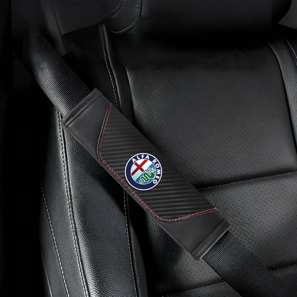 2pcs Carbon Fiber Car Seat Belt Cover Shoulder Protector Pad Valve For Alfa Romeo 147 156 159 Giulietta Stelvio MiTo Accessories
2pcs Carbon Fiber Car Seat Belt Cover Shoulder Protector Pad Valve For Alfa Romeo 147 156 159 Giulietta Stelvio MiTo Accessories