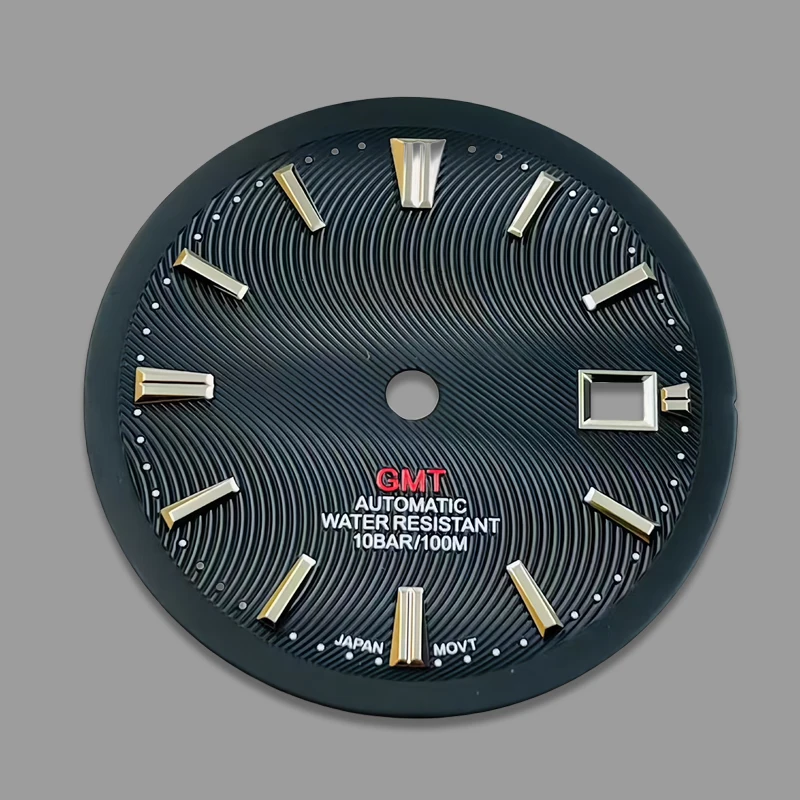 34mm NH34 Mechanical Watch GMT Dial S Dial No Luminous Suitable for NH34 Movement Watch Modification Parts
34mm NH34 Mechanical Watch GMT Dial S Dial No Luminous Suitable for NH34 Movement Watch Modification Parts