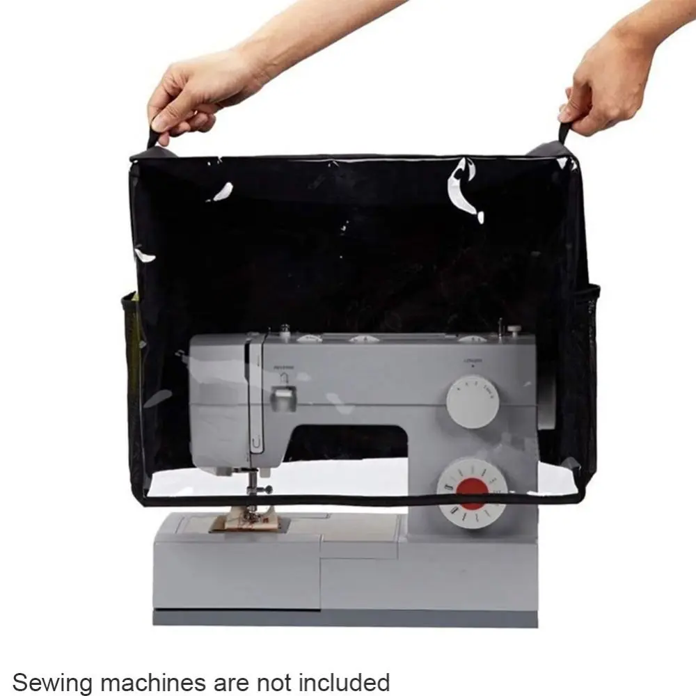 Portable PVC Protective With 2 Lateral Pockets Accessories Anti Dust Sewing Machine Cover Quilted Solid
Portable PVC Protective With 2 Lateral Pockets Accessories Anti Dust Sewing Machine Cover Quilted Solid
