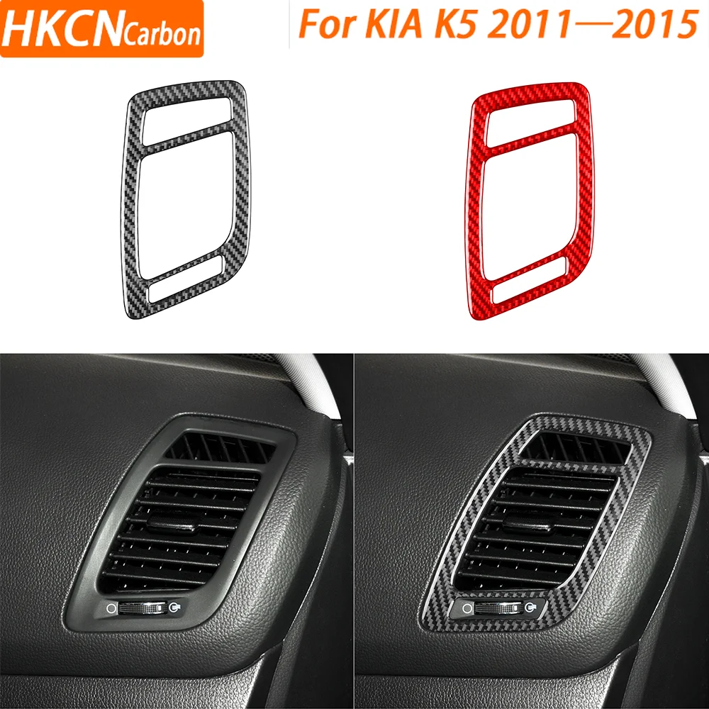 For KIA K5 2011—2015 Car Accessories Real Carbon Fiber Copilot Dashboard Air Vent Panel Interior Cover Trim Modified Sticker
For KIA K5 2011—2015 Car Accessories Real Carbon Fiber Copilot Dashboard Air Vent Panel Interior Cover Trim Modified Sticker
