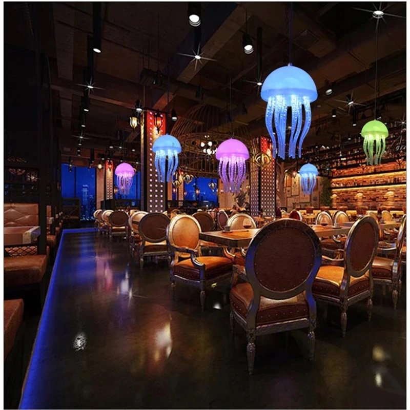 1 шт. светодиодный имитационный медуз, семицветный меняющий цвет свет медузы, люстра для украшения атмосферы бара и ресторана
1 шт. светодиодный имитационный медуз, семицветный меняющий цвет свет медузы, люстра для украшения атмосферы бара и ресторана
