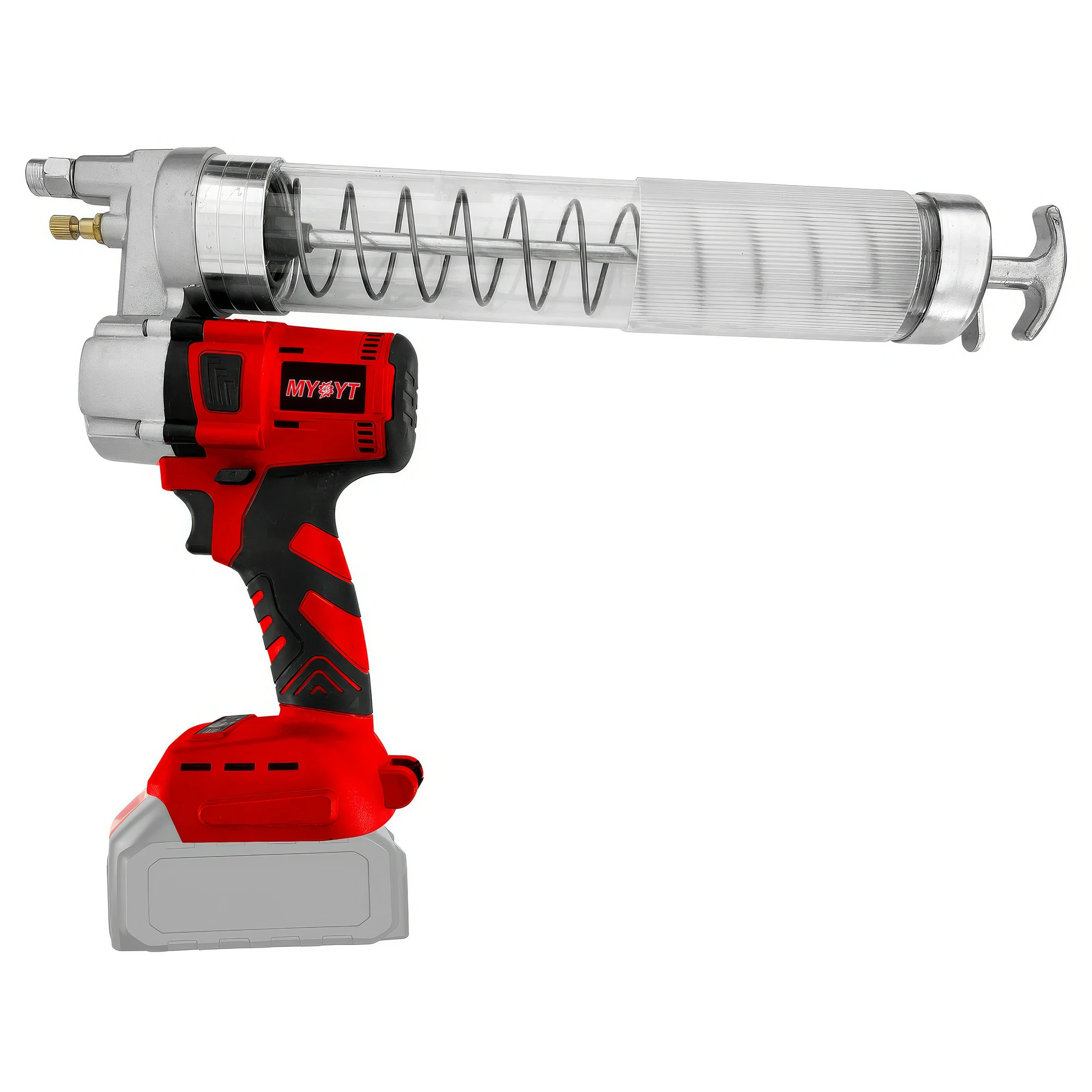 OEM Factory 20V Brushless Cordless Electric Grease Gun 900cc Capacity 200g/min Output 10000psi Max Pressure-Cordless Power Tool
OEM Factory 20V Brushless Cordless Electric Grease Gun 900cc Capacity 200g/min Output 10000psi Max Pressure-Cordless Power Tool