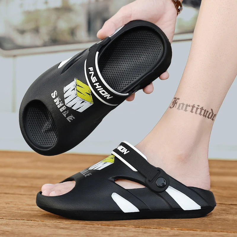 Men's Summer Outdoor Slippers, Non-Slip, Wear-Resistant, High-End Sports Sandals, Men's Thick-Soled Beach Sandals with a Soft Feel
Men's Summer Outdoor Slippers, Non-Slip, Wear-Resistant, High-End Sports Sandals, Men's Thick-Soled Beach Sandals with a Soft Feel