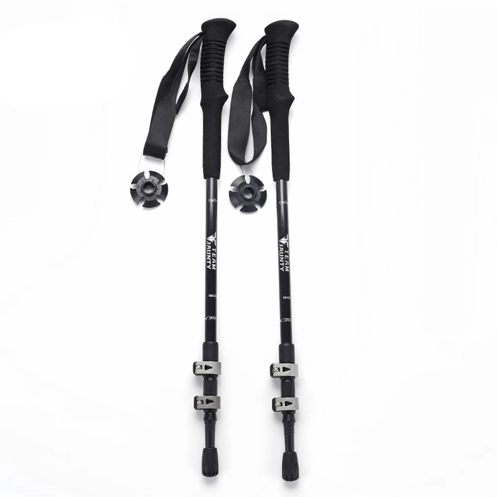 Carbon Fiber Trekking Poles 3-Section External Lock Ultralight High-Strength Hiking Sticks for Trail Running & Outdoor ZK59S
Carbon Fiber Trekking Poles 3-Section External Lock Ultralight High-Strength Hiking Sticks for Trail Running & Outdoor ZK59S
