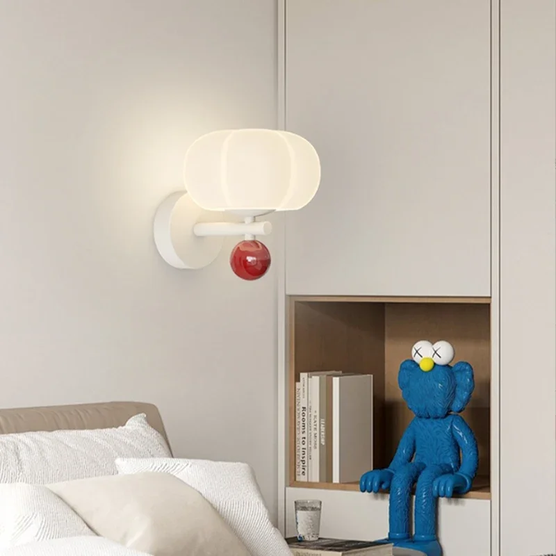 Cream Wall Light Nordic Led Wall Lamp For Children's Bedroom Indoor Sconce Aisle Background Wall Lighting
Cream Wall Light Nordic Led Wall Lamp For Children's Bedroom Indoor Sconce Aisle Background Wall Lighting