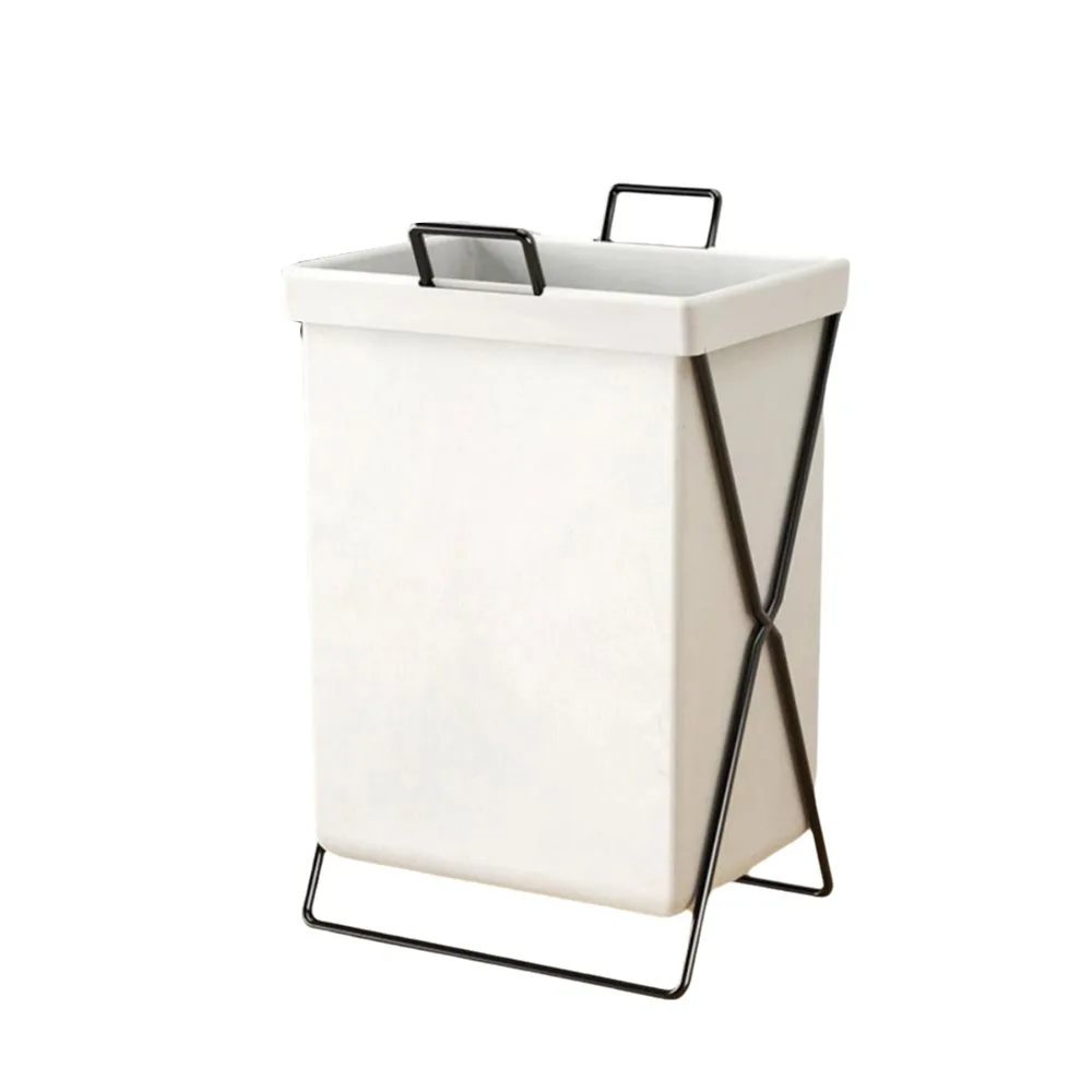 Large Capacity Dirty Clothes Basket Metal Frame with Handle Closet Organizer Waterproof Heighten Bottom Folding Laundry Hamper
Large Capacity Dirty Clothes Basket Metal Frame with Handle Closet Organizer Waterproof Heighten Bottom Folding Laundry Hamper