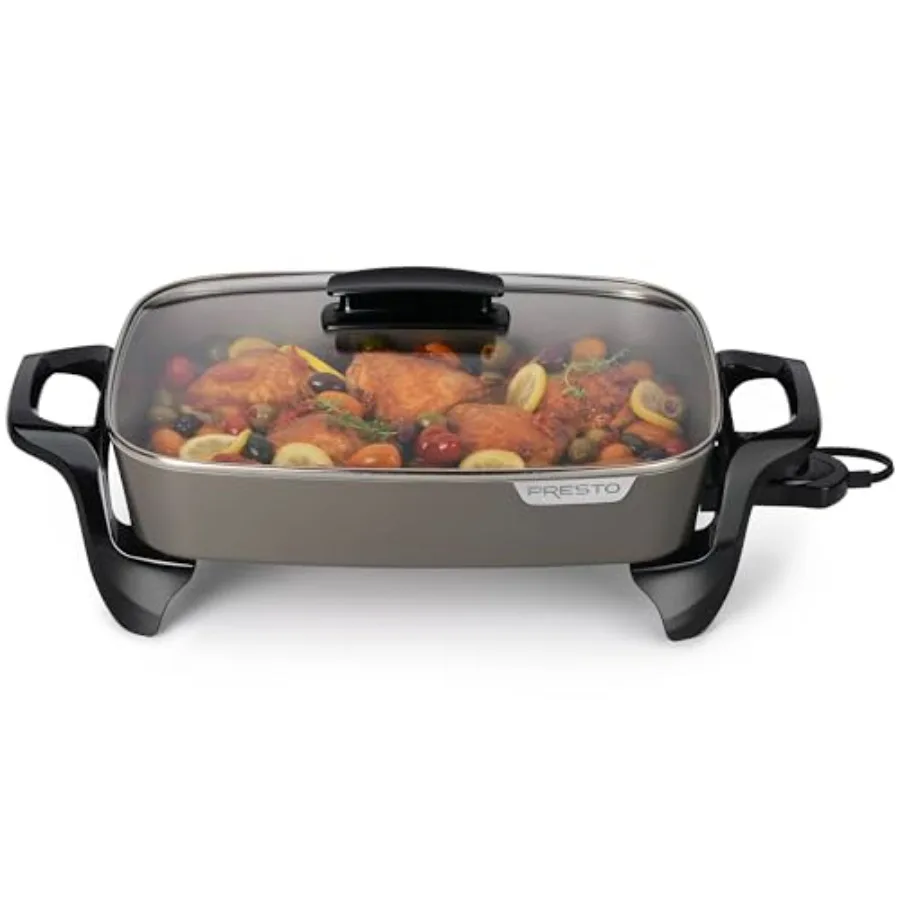 06856 16-Inch Ceramic Electric Skillet, Grey
06856 16-Inch Ceramic Electric Skillet, Grey