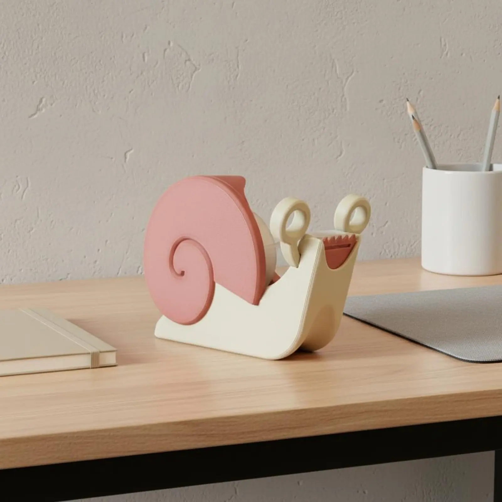 Snail-Shaped Tape Dispenser Pink Shell Snail Tape Dispenser Office Supply Compact Stationery Holder Decorative
Snail-Shaped Tape Dispenser Pink Shell Snail Tape Dispenser Office Supply Compact Stationery Holder Decorative