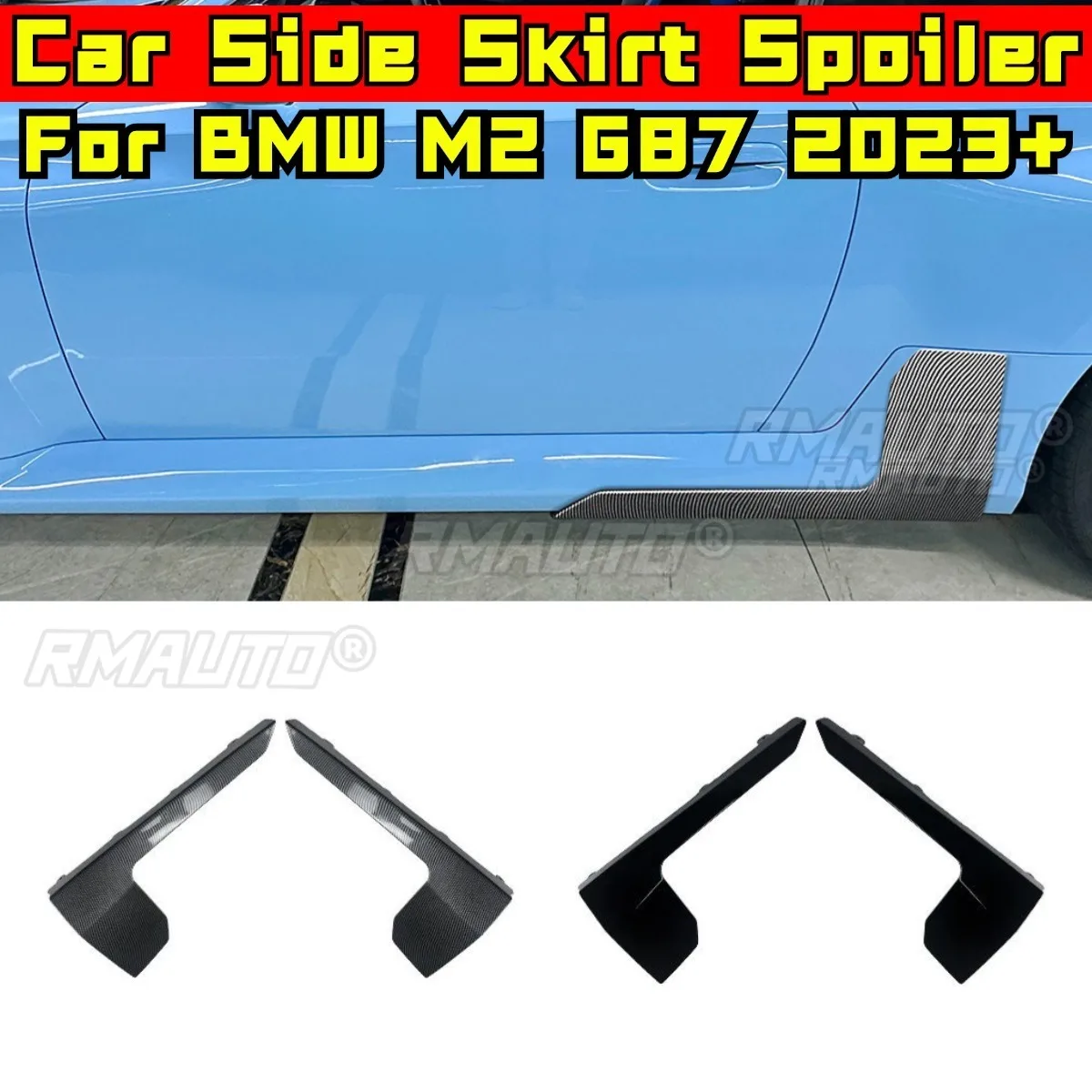 For BMW M2 G87 2023+ MP style Car Side Skirt Lip Spoiler Splitter Diffuser Tunning Part Car Side Skirt Splitter Modification
For BMW M2 G87 2023+ MP style Car Side Skirt Lip Spoiler Splitter Diffuser Tunning Part Car Side Skirt Splitter Modification