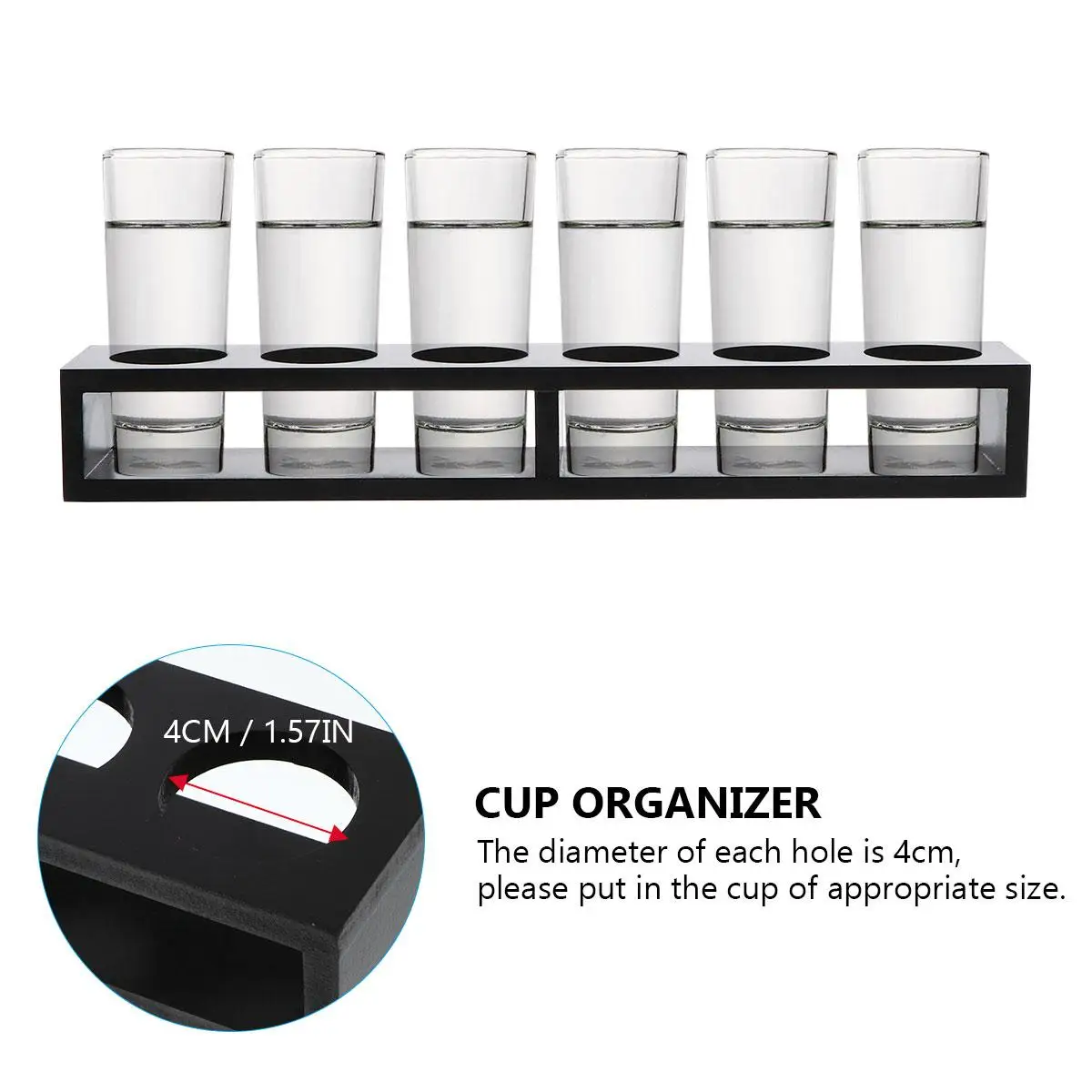 Wooden Holder Kitchen Supplies 4cm Hole Straight Design for Home KTV Bars Hotels Kitchen Storage Rack
Wooden Holder Kitchen Supplies 4cm Hole Straight Design for Home KTV Bars Hotels Kitchen Storage Rack