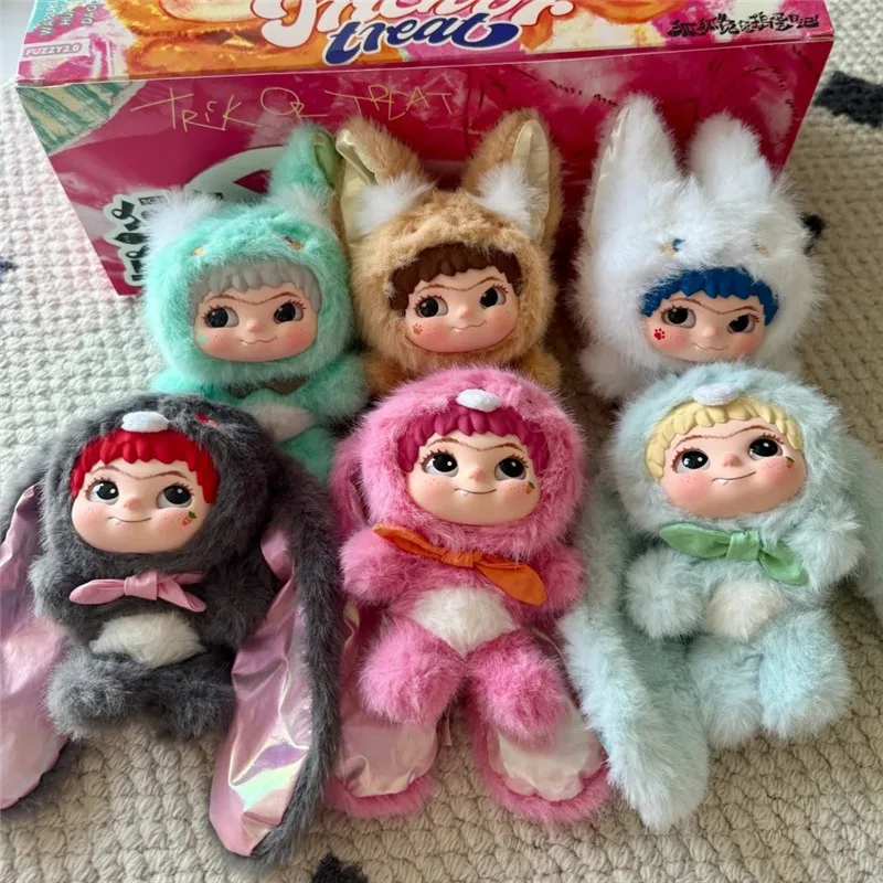 Wakuku V1 V2 Blind Box Fuzzy Trendy Fun Party Box Fox & Bunny Trick Or Treat Series Фигурка Mystery Box Подвеска Кукла Подарок
Wakuku V1 V2 Blind Box Fuzzy Trendy Fun Party Box Fox & Bunny Trick Or Treat Series Фигурка Mystery Box Подвеска Кукла Подарок