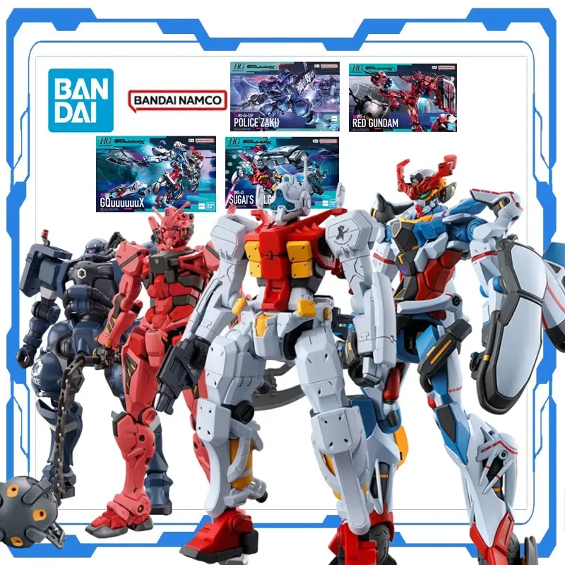 Bandai Genuine Gundam HG 1/144 GQuuuuuuX POLICE ZAKU Red Gundam SUGAI'S GELGOOG Assembled Model Movable Joints Collectible Toys
Bandai Genuine Gundam HG 1/144 GQuuuuuuX POLICE ZAKU Red Gundam SUGAI'S GELGOOG Assembled Model Movable Joints Collectible Toys