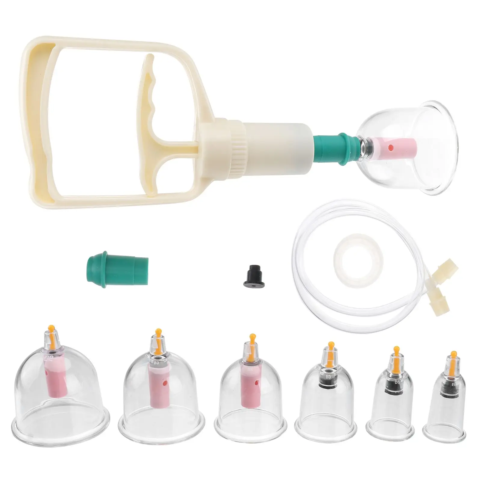 Cupping Accessories Device Kit Plastic Massage Cups Vacuum Body Home Use Strong Suction Portable Adsorption Sleep
Cupping Accessories Device Kit Plastic Massage Cups Vacuum Body Home Use Strong Suction Portable Adsorption Sleep