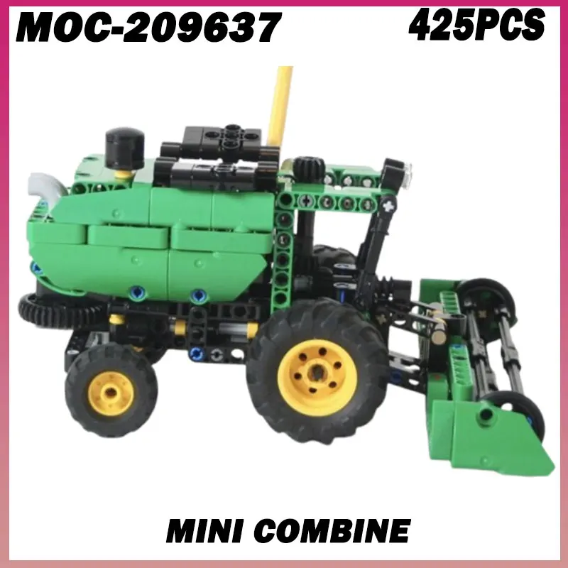 425PCS MOC-209637 Mini Combine Truck Car Model Building Blocks City Monster Trucks Bricks Toys For Children Gift Agriculture
425PCS MOC-209637 Mini Combine Truck Car Model Building Blocks City Monster Trucks Bricks Toys For Children Gift Agriculture