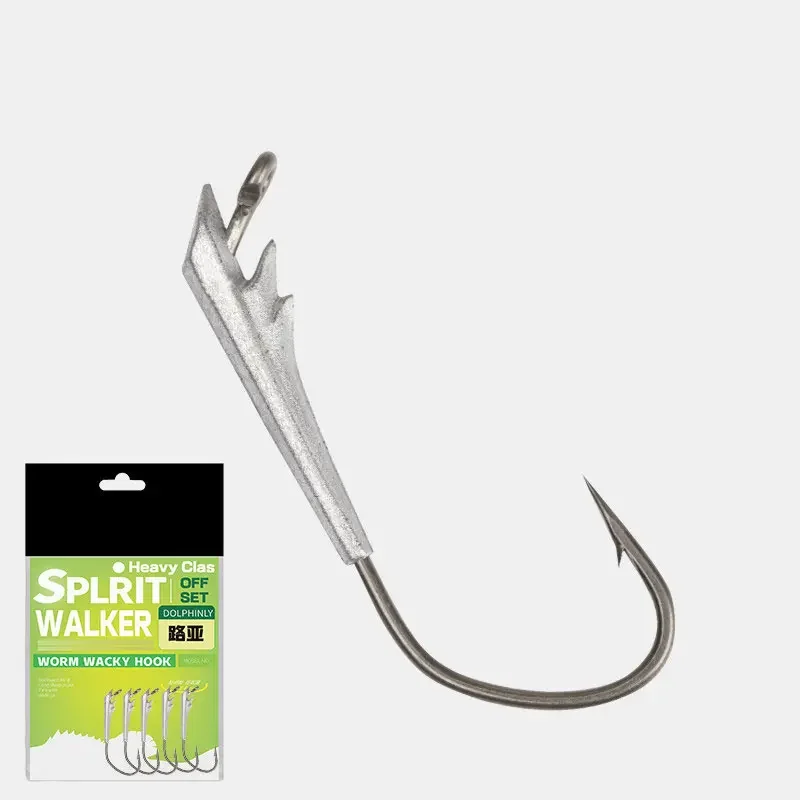 Fire Bass Rig 4X Reinforced Floating Sinker Rig North American Straight Shank Jig Head Fishing Hooks for Black Pit
Fire Bass Rig 4X Reinforced Floating Sinker Rig North American Straight Shank Jig Head Fishing Hooks for Black Pit