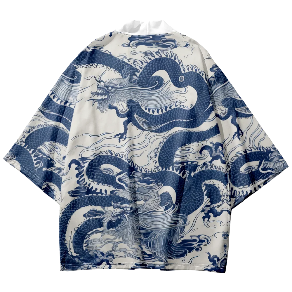 Plus Size Japanese Demon Dragon Print Shirt Clothing Harajuku Cardigan for Men Traditional Haori Kimono Women Kimono
Plus Size Japanese Demon Dragon Print Shirt Clothing Harajuku Cardigan for Men Traditional Haori Kimono Women Kimono