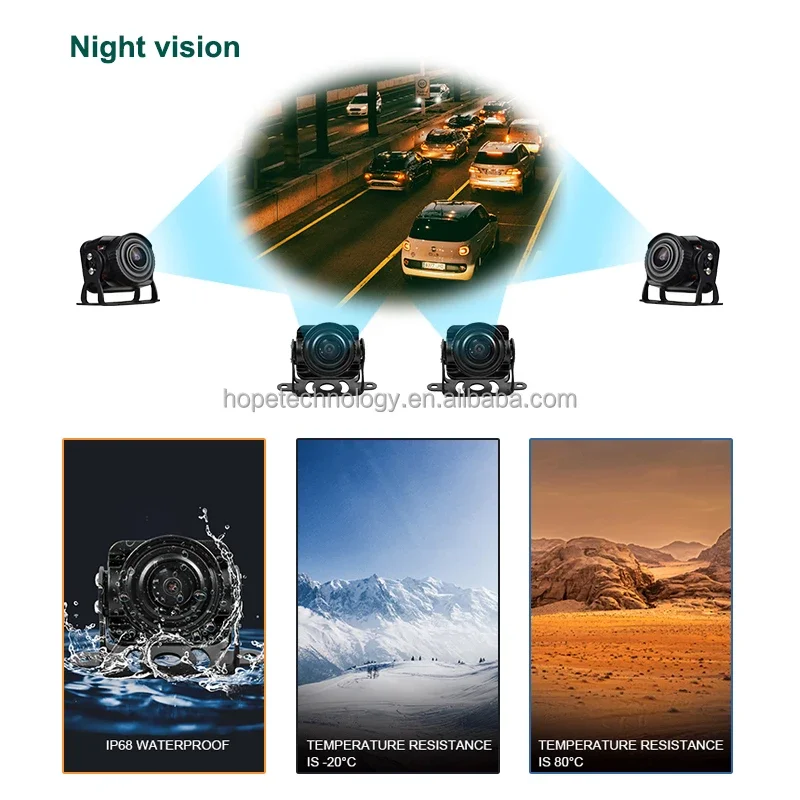 10.1 Inch IPS 1080p Full Color Night Vision Dash Cam Waterproof Loop Recording 4 Channel DVR 1 Year Warranty
10.1 Inch IPS 1080p Full Color Night Vision Dash Cam Waterproof Loop Recording 4 Channel DVR 1 Year Warranty