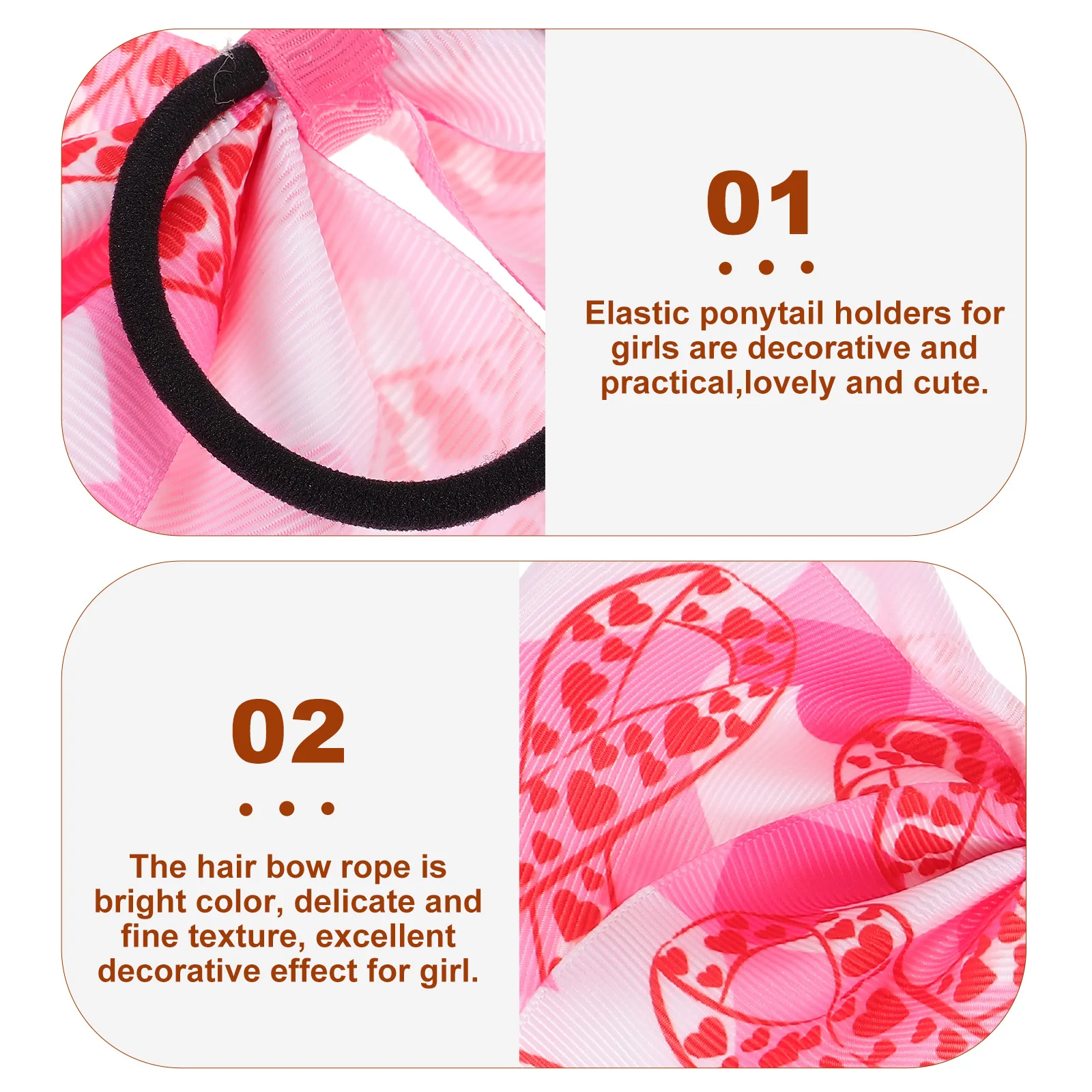 Cute For Girls Red Ribbon Elastic Ponytail Holders Decorative Bow Ties Bright Color Fine Texture Reusable Party Holiday Daily
Cute For Girls Red Ribbon Elastic Ponytail Holders Decorative Bow Ties Bright Color Fine Texture Reusable Party Holiday Daily