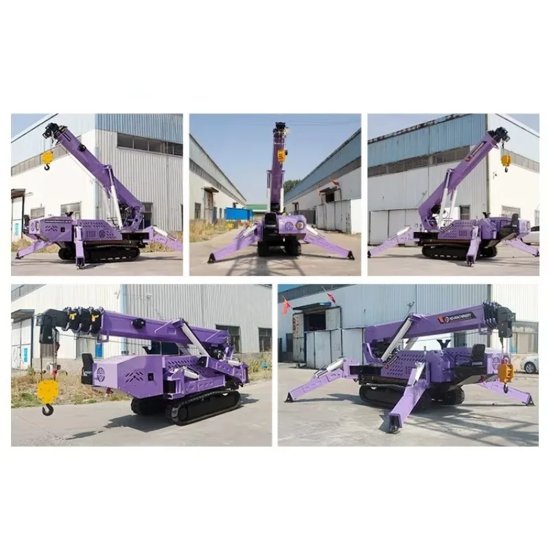 Quality Factory Price 1 3 5 Ton 8 Ton Spider Crane Telescopic Boom Mini Crawler Mobile Crane Mini Crawler Crane Sale
Quality Factory Price 1 3 5 Ton 8 Ton Spider Crane Telescopic Boom Mini Crawler Mobile Crane Mini Crawler Crane Sale