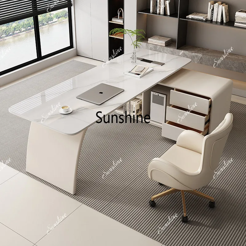 Italian minimalist rock slab corner desk, household, computer medical and aesthetic consultation
Italian minimalist rock slab corner desk, household, computer medical and aesthetic consultation