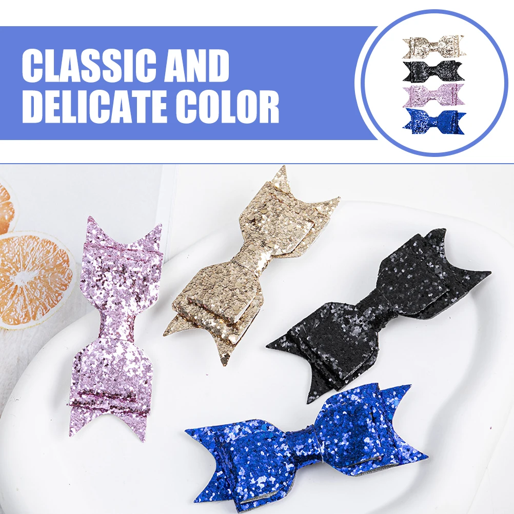4Pcs Kids Bow HairClips Sequins PUBows ToddlerAccessories GirlsHairBows Lightweight Comfortable AntiFading Deformation Breakage
4Pcs Kids Bow HairClips Sequins PUBows ToddlerAccessories GirlsHairBows Lightweight Comfortable AntiFading Deformation Breakage