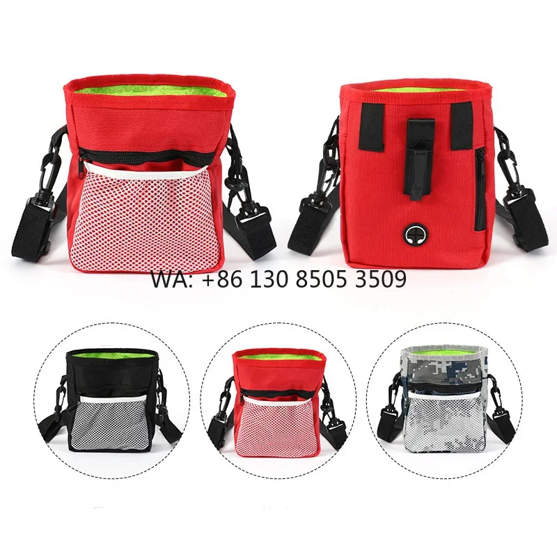 Pet Walking and Training Dog Treat Training Pouch Built-in Poop Bag Dispenser
Pet Walking and Training Dog Treat Training Pouch Built-in Poop Bag Dispenser