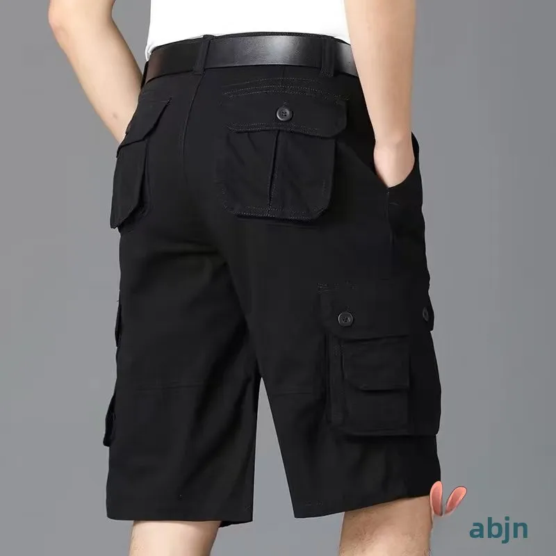 Summer Cotton Blend Loose Straight Leg Men's Shorts Casual Workwear Multi-Pocket Large Size Comfortable Leisure Trousers
Summer Cotton Blend Loose Straight Leg Men's Shorts Casual Workwear Multi-Pocket Large Size Comfortable Leisure Trousers