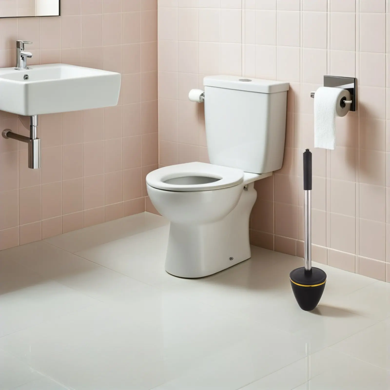 Anti-Odor Squat Toilet Sealing Plug with Handle Backflow Prevention Drain Stopper for Bathroom Floor Sewer Odor Blocker Toilet
Anti-Odor Squat Toilet Sealing Plug with Handle Backflow Prevention Drain Stopper for Bathroom Floor Sewer Odor Blocker Toilet