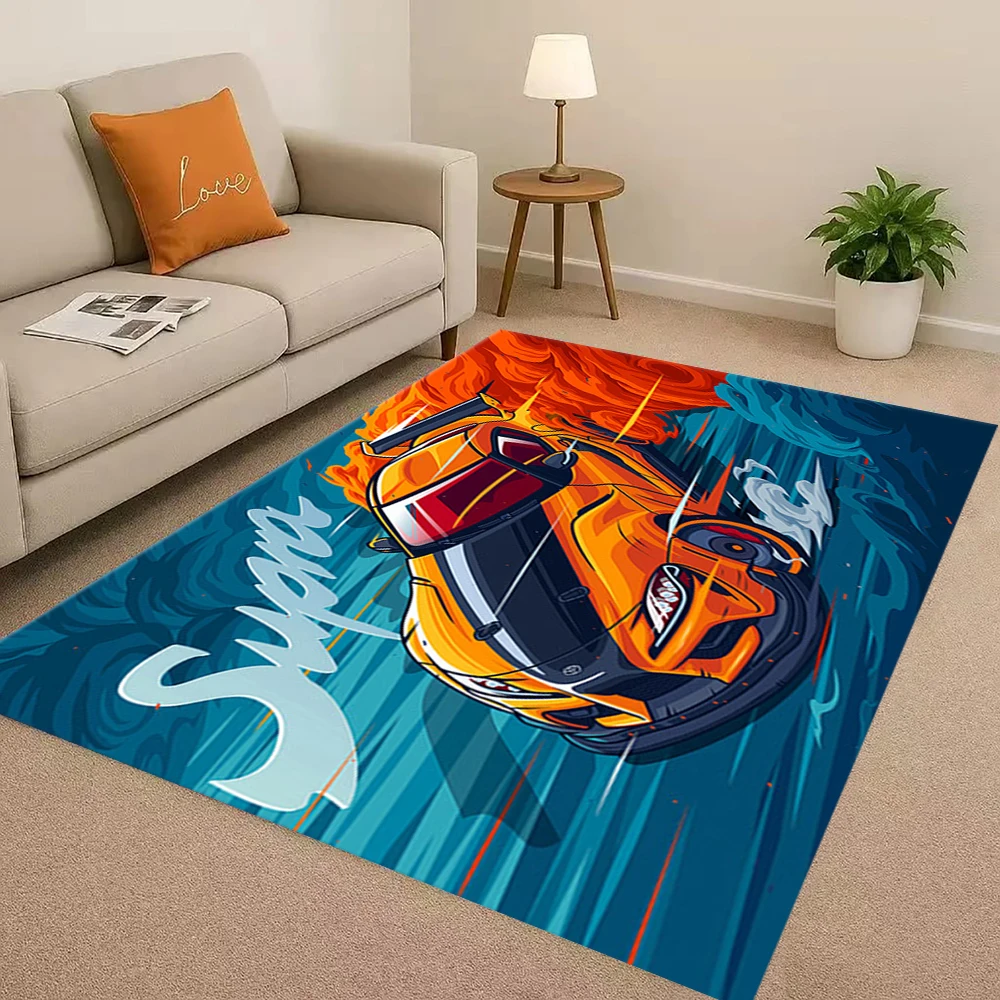 Classic Cool Racing Carpet Non-Slip Soft Bedroom Bedside Rugs Window Blankets Corridor Aisle Floor Mats Home Decoration
Classic Cool Racing Carpet Non-Slip Soft Bedroom Bedside Rugs Window Blankets Corridor Aisle Floor Mats Home Decoration