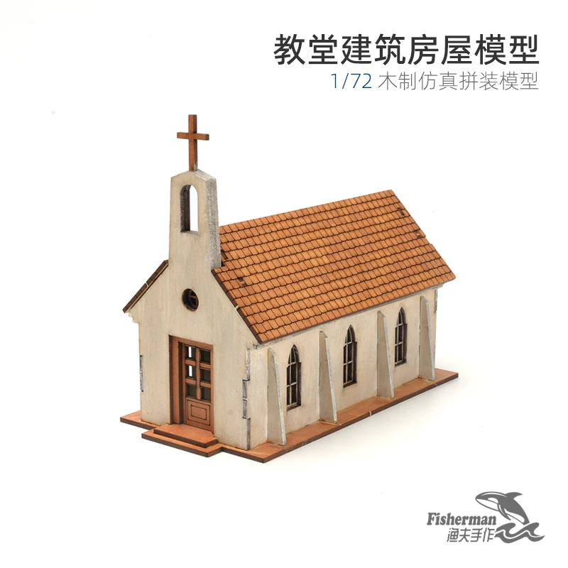 1/72 European And American Church House Building Scene Wooden Assembly Model Ornament DIY Handmade Gift
1/72 European And American Church House Building Scene Wooden Assembly Model Ornament DIY Handmade Gift