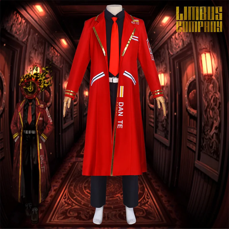 Костюм для косплея Game Limbus Company Dante DURANTE, пиджак, пальто для мужчин, униформа для ролевых игр, наряд для вечеринки на Хэллоуин, реквизит
Костюм для косплея Game Limbus Company Dante DURANTE, пиджак, пальто для мужчин, униформа для ролевых игр, наряд для вечеринки на Хэллоуин, реквизит