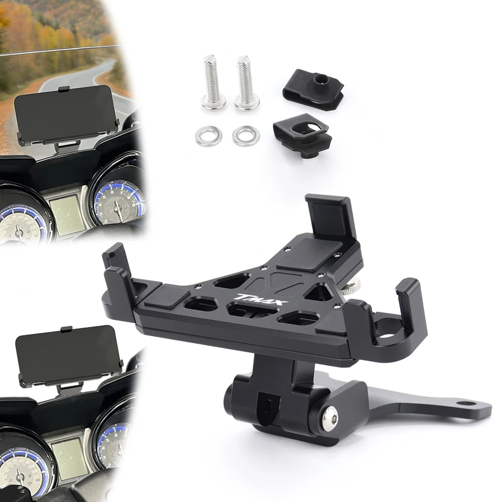 GPS Mount Motorcycle GPS Bracket Mobile Phone GPS Navigation Holder TMAX 560 2020-2021 TMAX 530 2017 2018 2019 For Yamaha
GPS Mount Motorcycle GPS Bracket Mobile Phone GPS Navigation Holder TMAX 560 2020-2021 TMAX 530 2017 2018 2019 For Yamaha