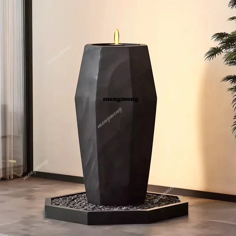 Flowing fountain creative simplicity, landscape ornaments office courtyard modern entrance
Flowing fountain creative simplicity, landscape ornaments office courtyard modern entrance