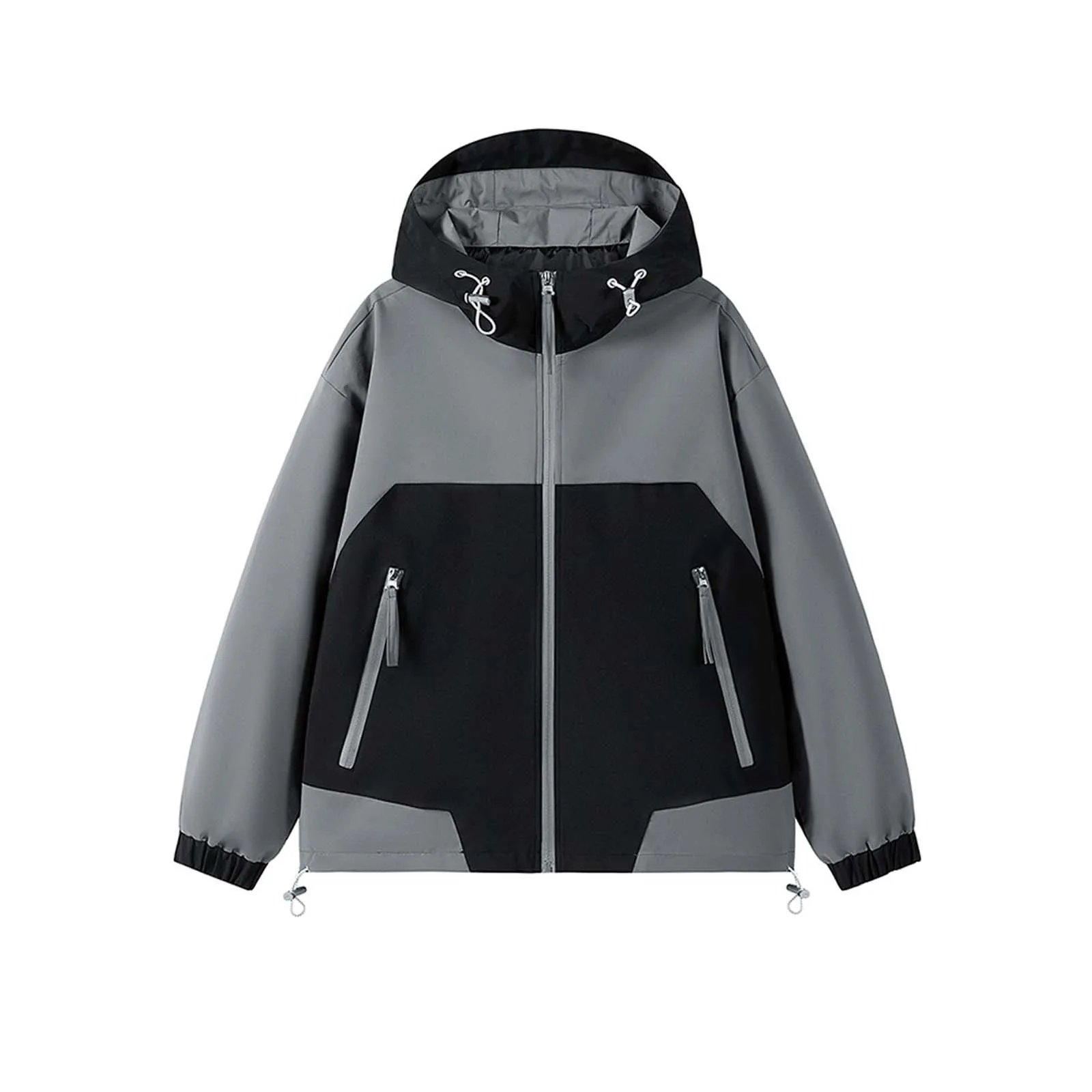 Mens Hardshell Jacket New Fall Comfortable Retro Patchwork Contrast Color Waterproof Loose Casual Zip Up Hooded Windproof Jacket
Mens Hardshell Jacket New Fall Comfortable Retro Patchwork Contrast Color Waterproof Loose Casual Zip Up Hooded Windproof Jacket