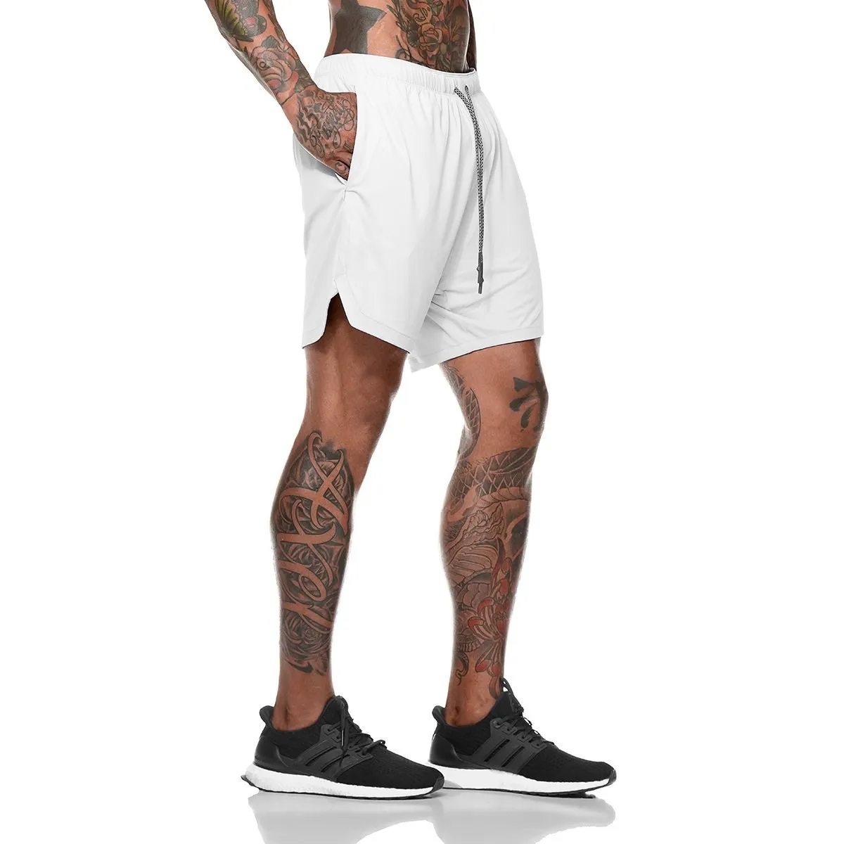 Men Sport Shorts Sportswear Double-deck Running Shorts 2 In 1 Beach Bottoms Summer Gym Fitness Training Jogging Short Pants Men
Men Sport Shorts Sportswear Double-deck Running Shorts 2 In 1 Beach Bottoms Summer Gym Fitness Training Jogging Short Pants Men