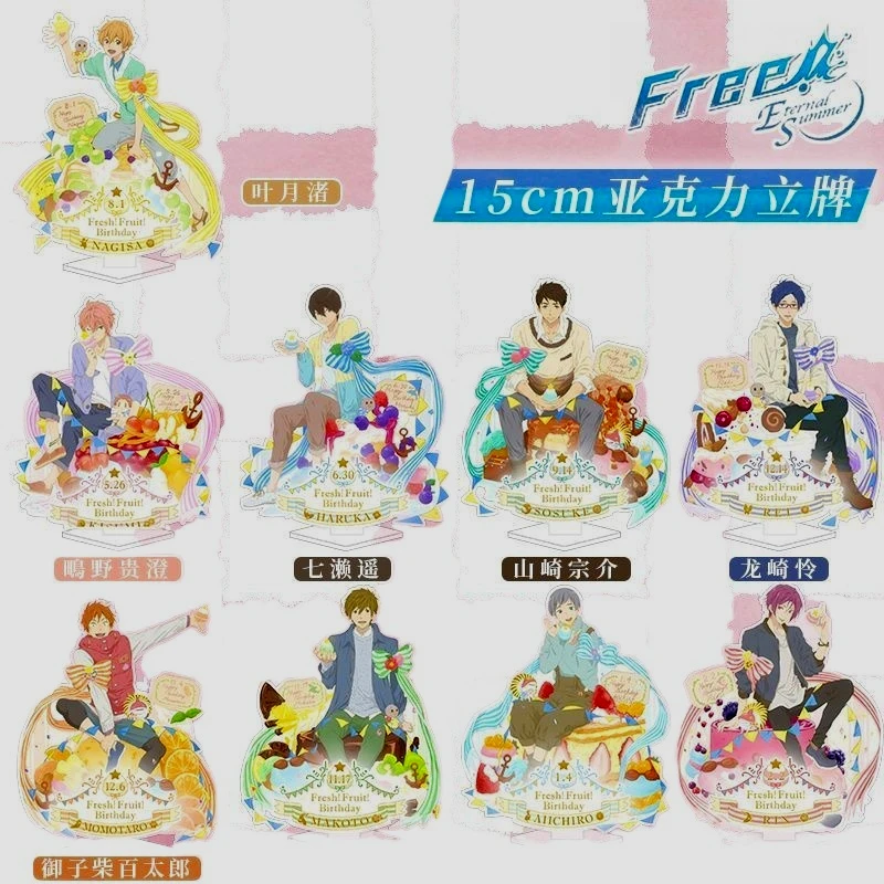 Бесплатно! Аниме акриловая подставка для фигуры Rin Matsuoka Nanase Haruka Tachibana Makoto игрушки Fingures модель декор комнаты подарок другу
Бесплатно! Аниме акриловая подставка для фигуры Rin Matsuoka Nanase Haruka Tachibana Makoto игрушки Fingures модель декор комнаты подарок другу