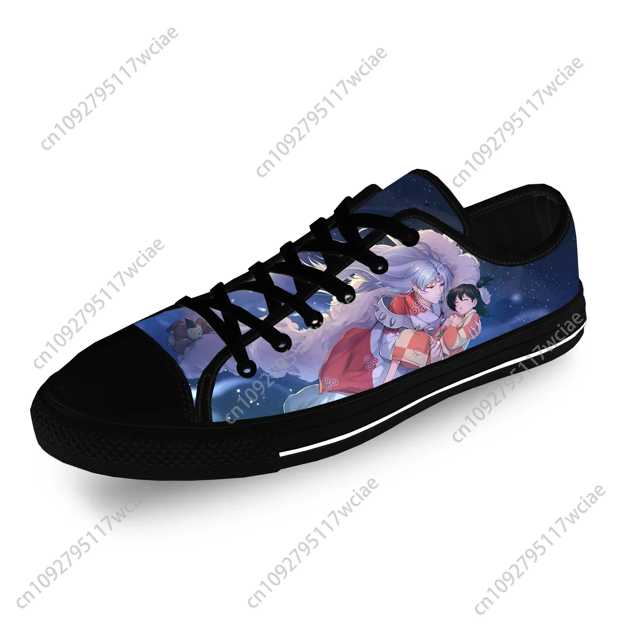 Japanese Anime Manga Inuyasha Funny Fashion Casual Cloth Shoes Low Top Lightweight Breathable 3D Printed Men women Sneakers
Japanese Anime Manga Inuyasha Funny Fashion Casual Cloth Shoes Low Top Lightweight Breathable 3D Printed Men women Sneakers