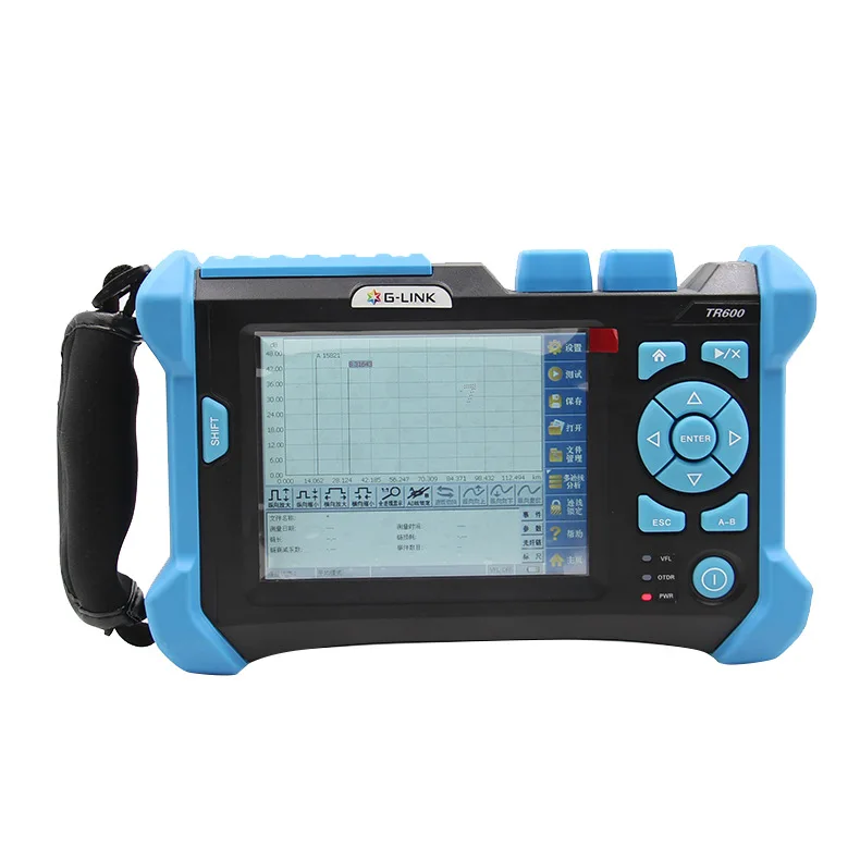Fiber Breakpoint Tester Fiber Cable Tester OTDR TR600Power Meter Tester 1310/1550+1625nm 32/30/28dB Fiber Optic PON FTTH OTDR
Fiber Breakpoint Tester Fiber Cable Tester OTDR TR600Power Meter Tester 1310/1550+1625nm 32/30/28dB Fiber Optic PON FTTH OTDR