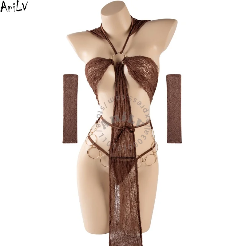 AniLV Egyptian Desert Queen Uniform Sexy Lingerie Wilderness Hooded Dress Erotic Pajamas Temptation Outfits Costume Cosplay
AniLV Egyptian Desert Queen Uniform Sexy Lingerie Wilderness Hooded Dress Erotic Pajamas Temptation Outfits Costume Cosplay