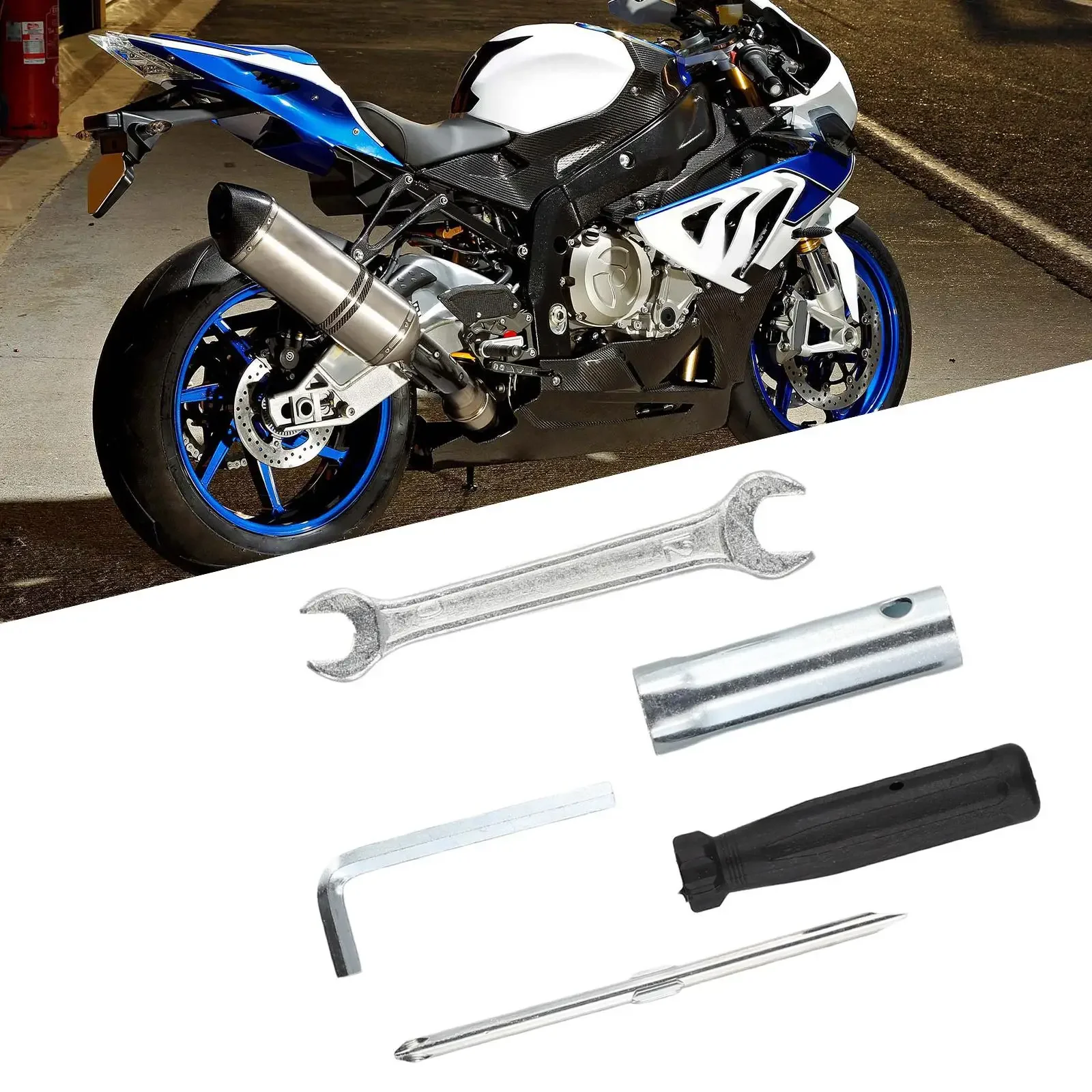 5PCS Tool Set For Honda GROM CBR250R CBR300R CBR400 NC23 CBR500R CB500F CBR600F CBR900RR CBR1000RR CBR600RR VFR800
5PCS Tool Set For Honda GROM CBR250R CBR300R CBR400 NC23 CBR500R CB500F CBR600F CBR900RR CBR1000RR CBR600RR VFR800